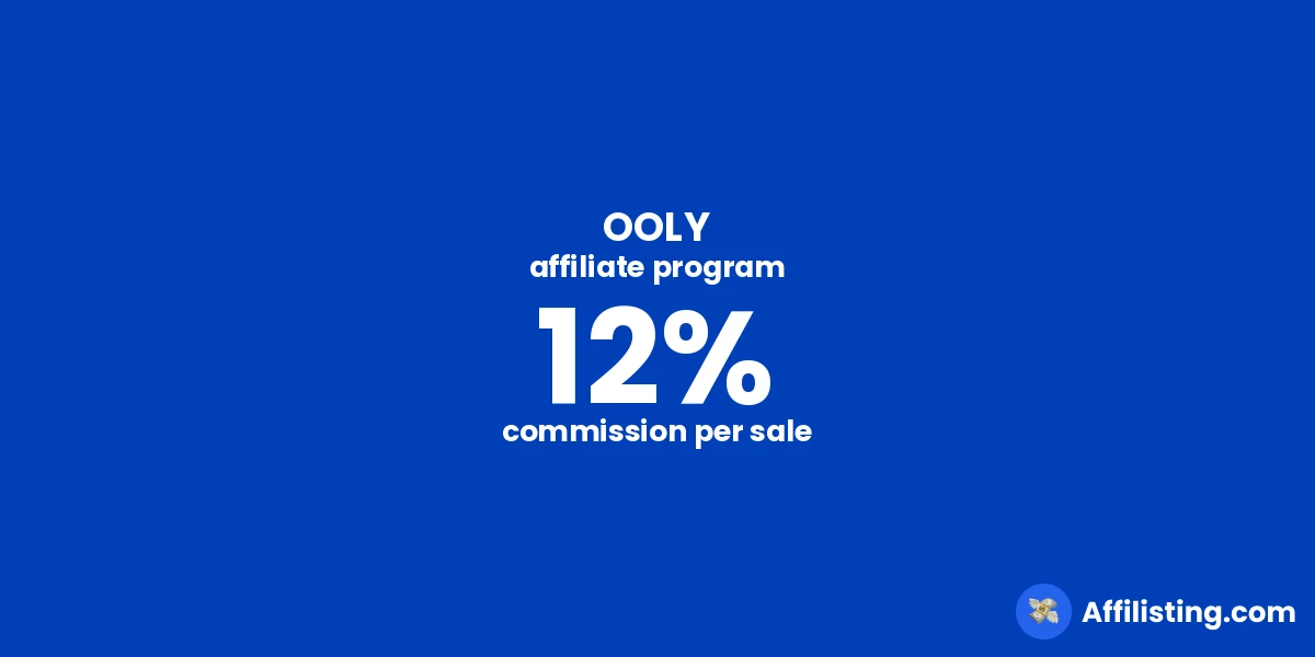 OOLY affiliate program