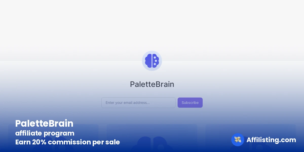 PaletteBrain affiliate program