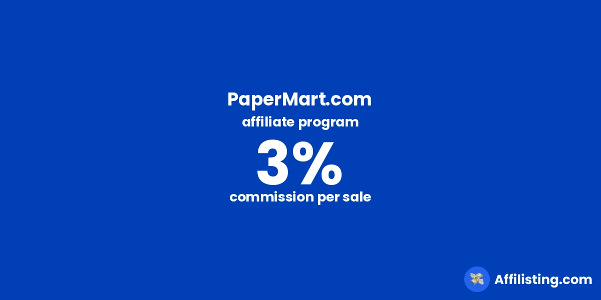 PaperMart.com affiliate program