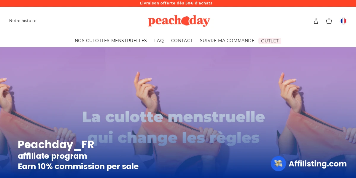 Peachday_FR affiliate program