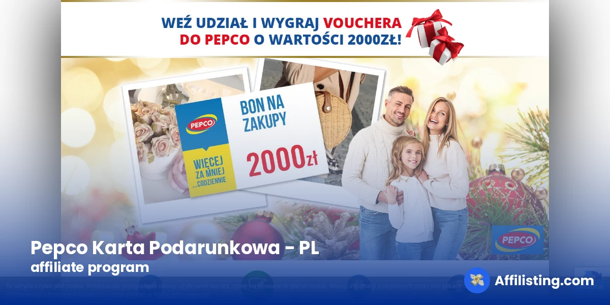 Pepco Karta Podarunkowa - PL affiliate program