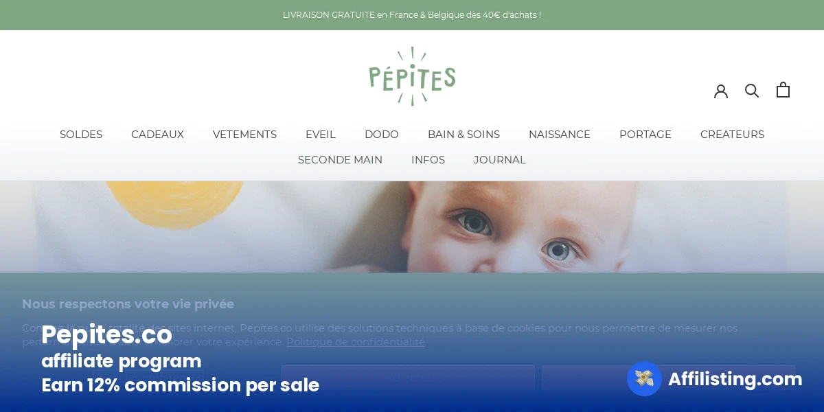Pepites.co affiliate program