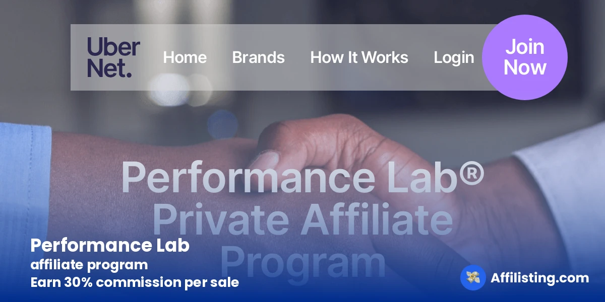 Performance Lab affiliate program