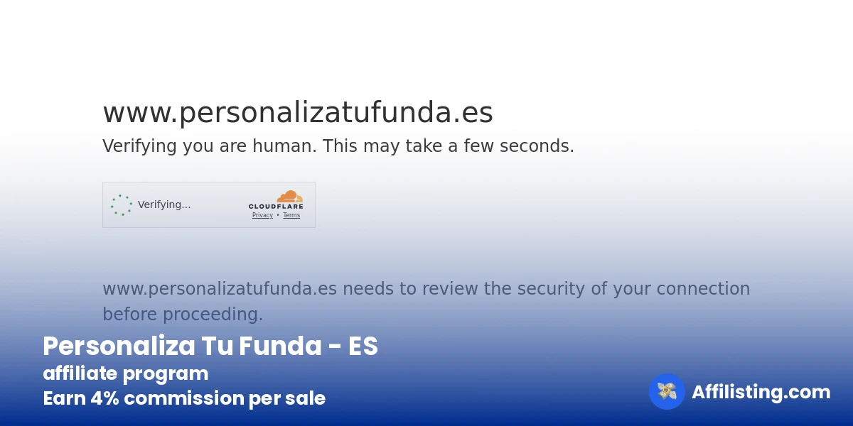 Personaliza Tu Funda - ES affiliate program