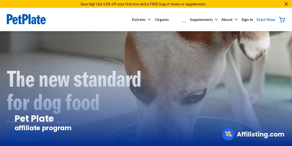 Pet Plate affiliate program