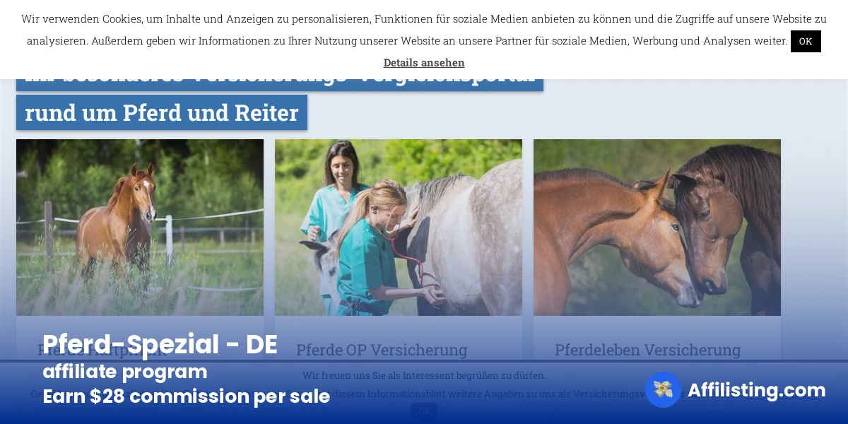 Pferd-Spezial - DE affiliate program