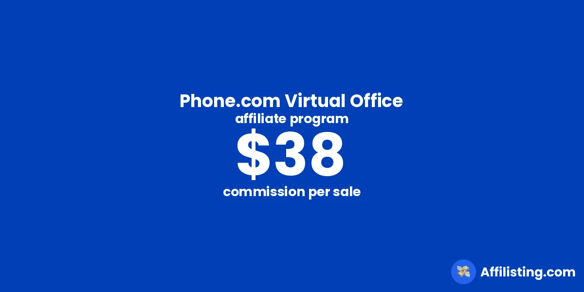 Phone.com Virtual Office affiliate program