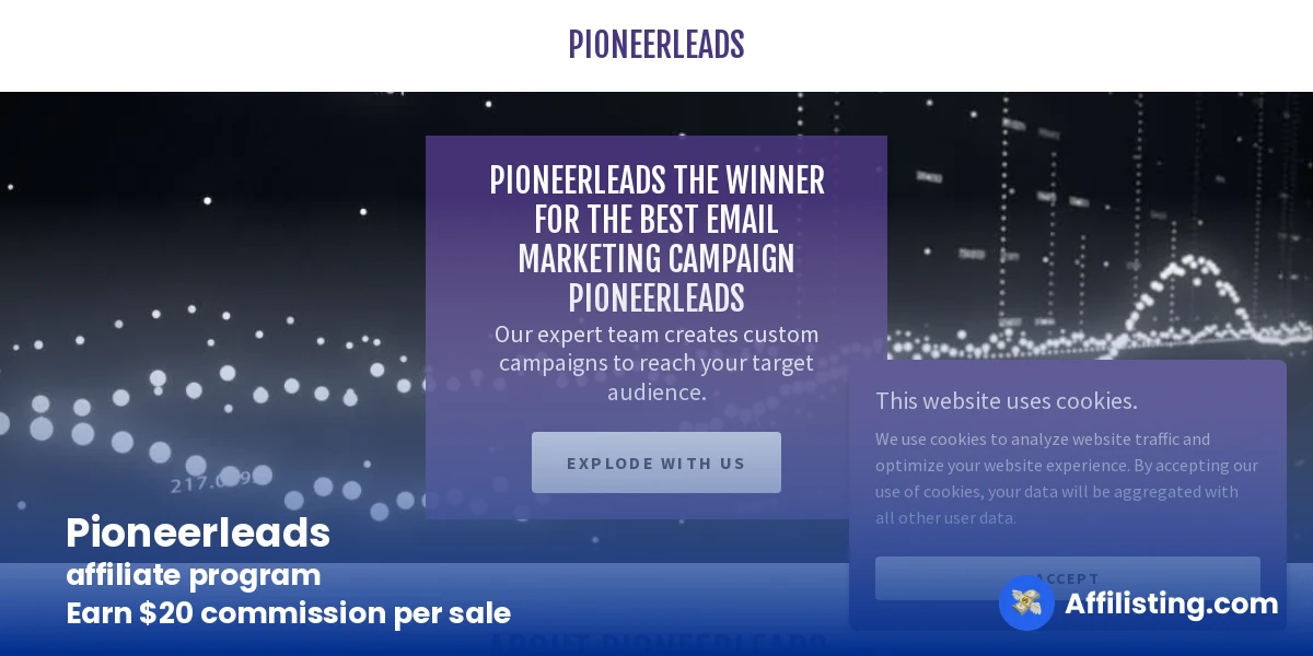 Pioneerleads affiliate program