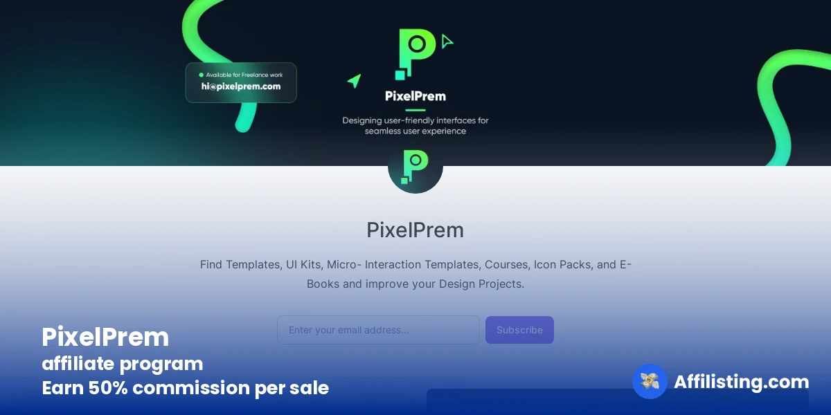 PixelPrem affiliate program