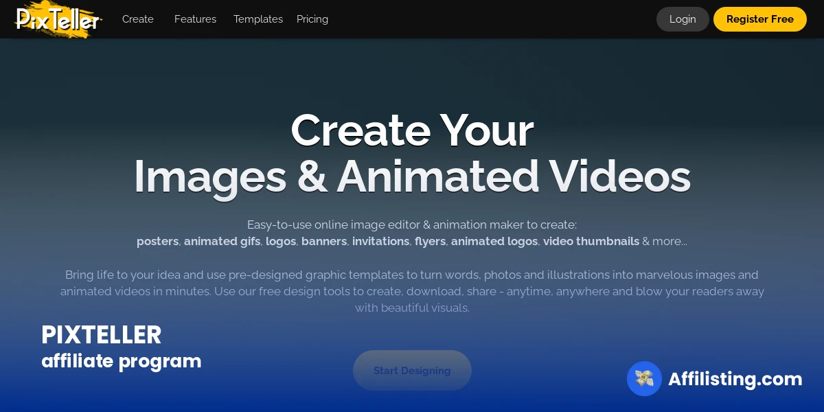 PIXTELLER affiliate program