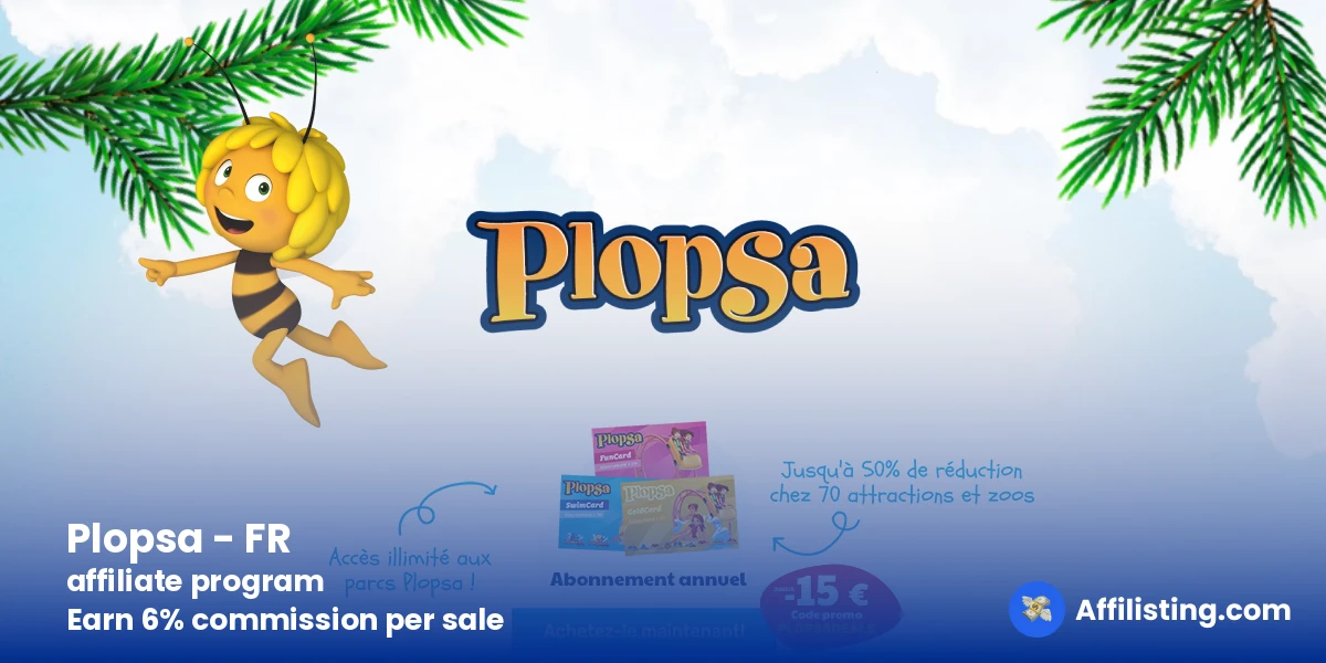 Plopsa - FR affiliate program
