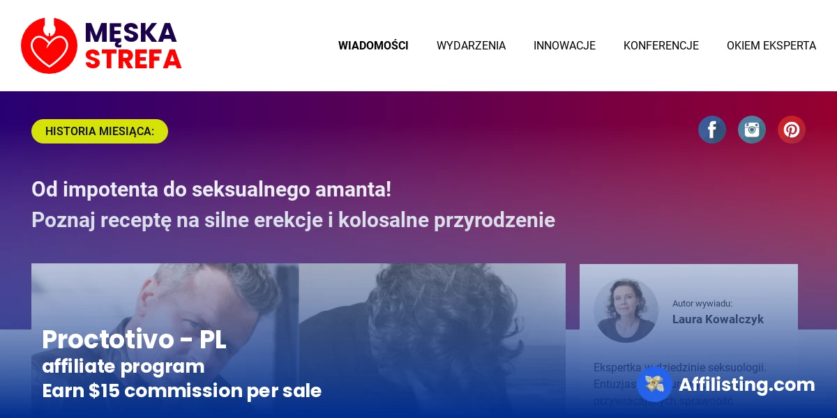 Proctotivo - PL affiliate program