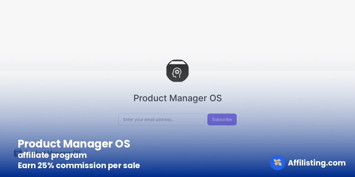 Product Manager OS affiliate program