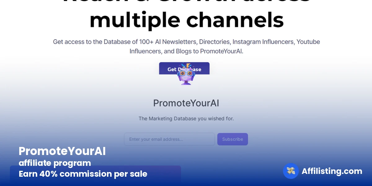 PromoteYourAI affiliate program