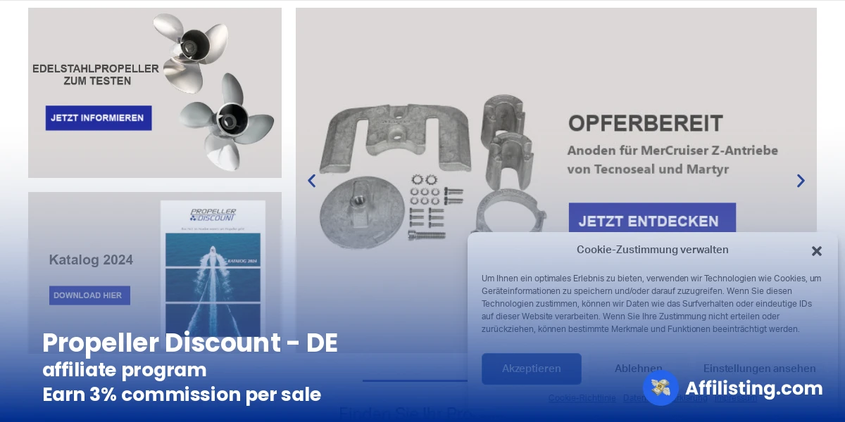 Propeller Discount - DE affiliate program