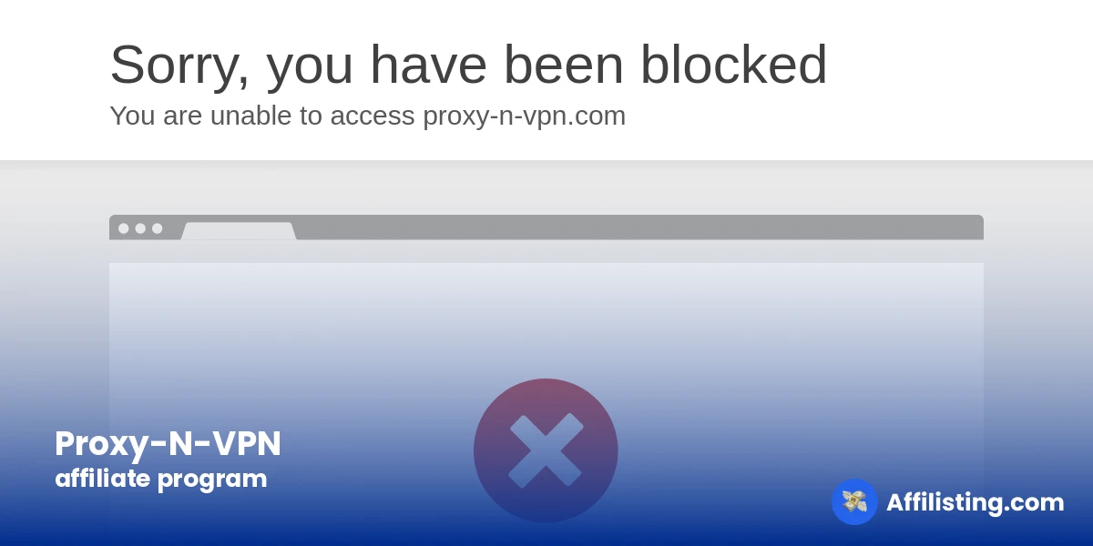 Proxy-N-VPN affiliate program