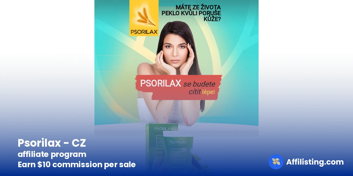 Psorilax - CZ affiliate program