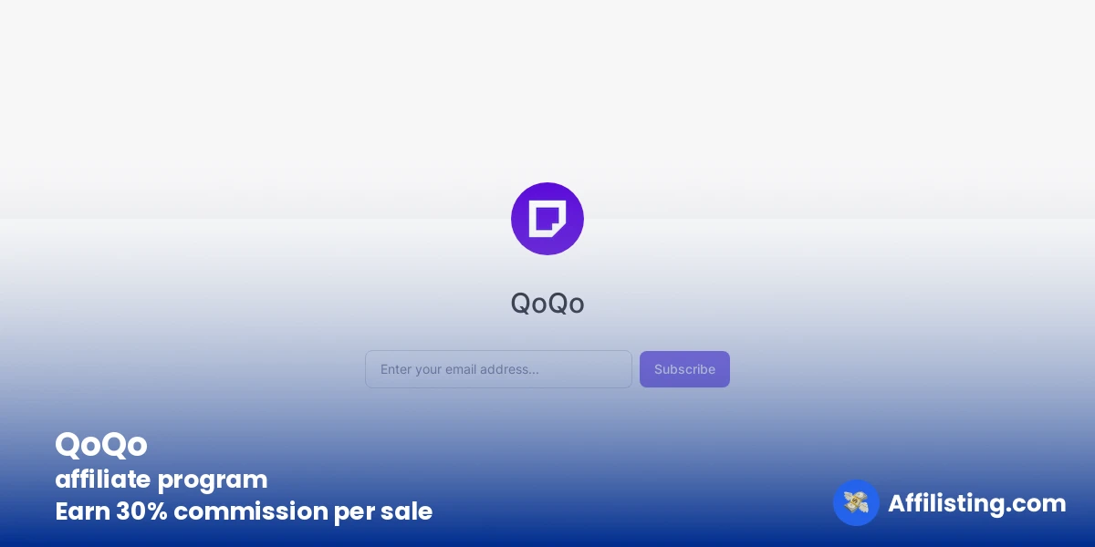 QoQo affiliate program