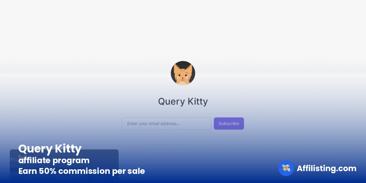 Query Kitty affiliate program