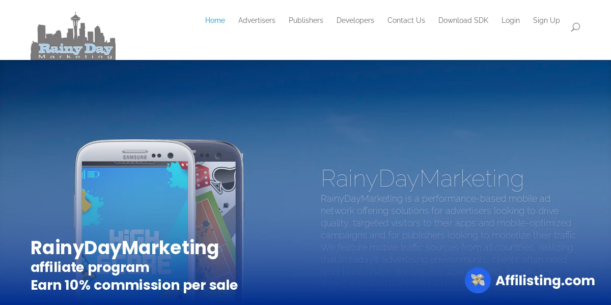 RainyDayMarketing affiliate program