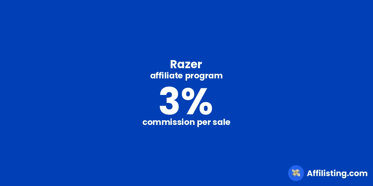 Razer affiliate program