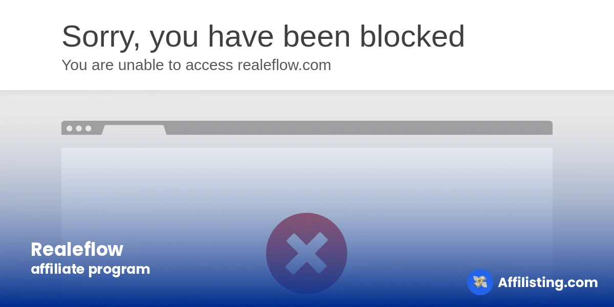 Realeflow affiliate program