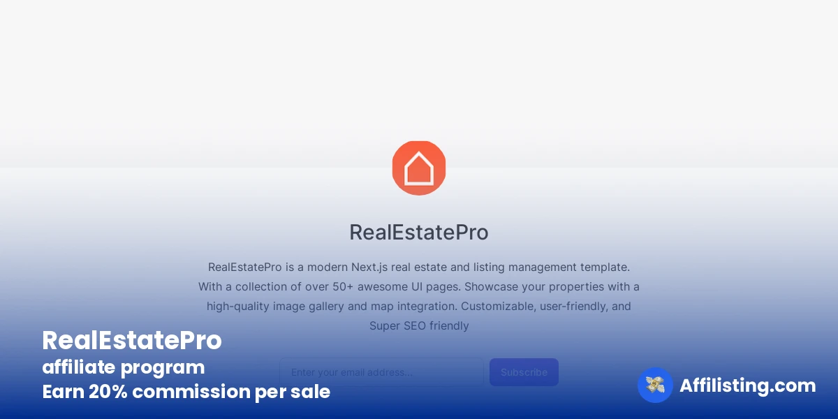 RealEstatePro affiliate program