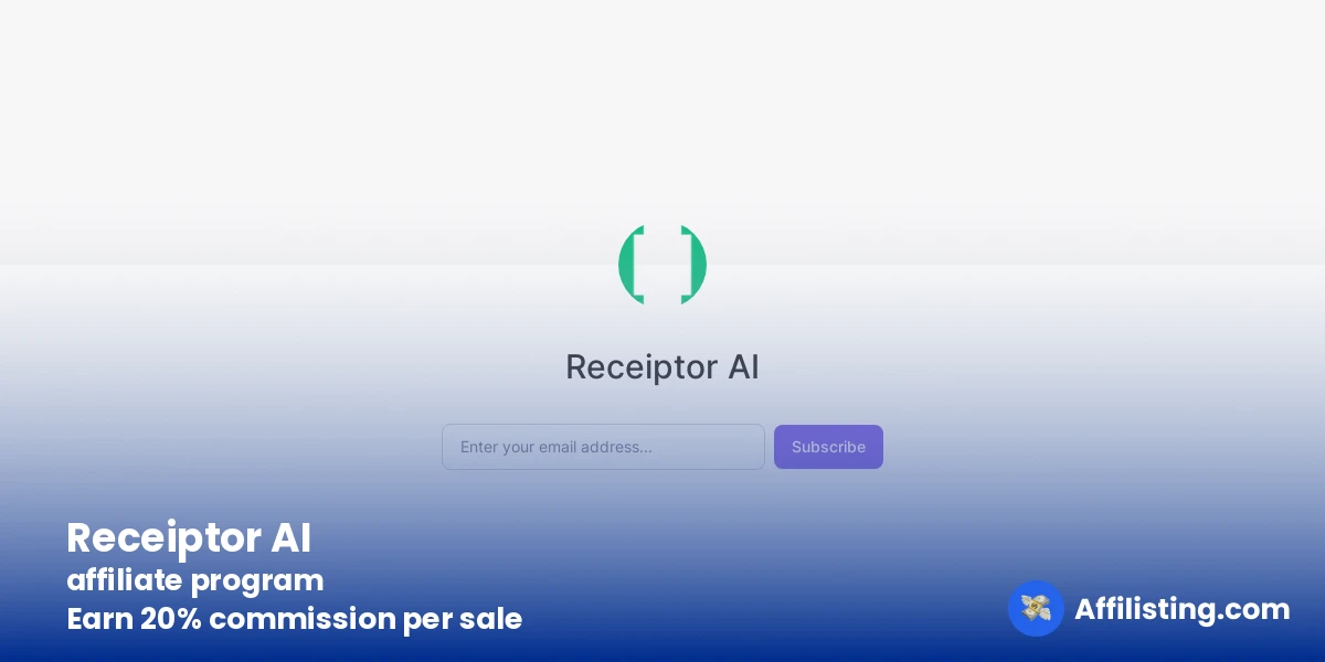 Receiptor AI affiliate program