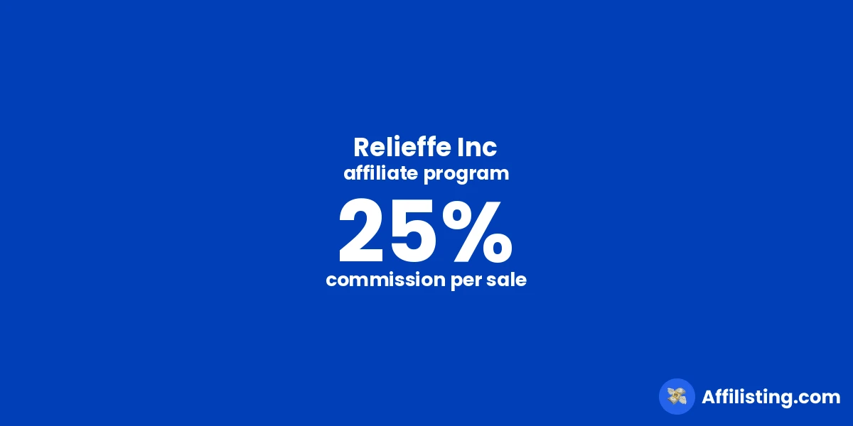 Relieffe Inc affiliate program