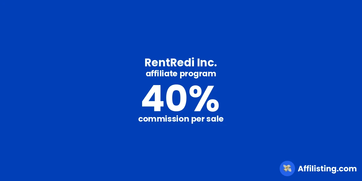 RentRedi Inc. affiliate program