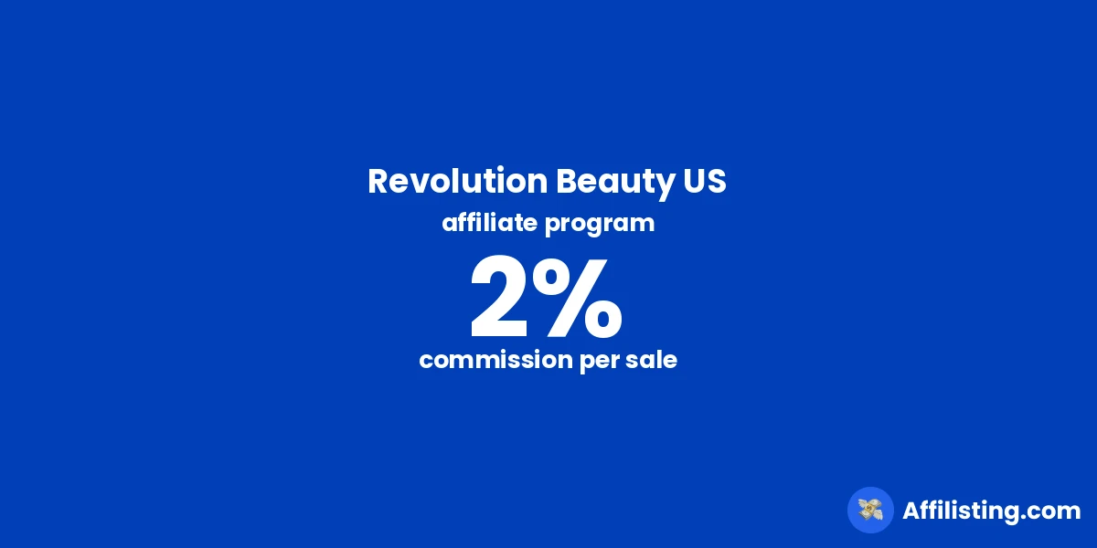 Revolution Beauty US affiliate program