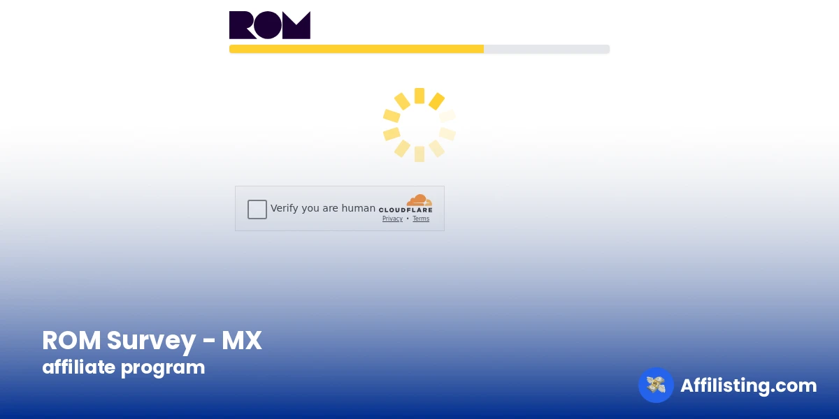 ROM Survey - MX affiliate program