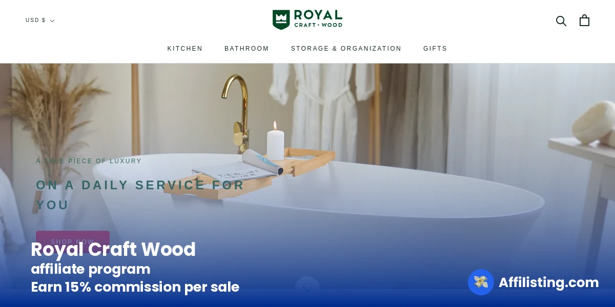 Royal Craft Wood affiliate program