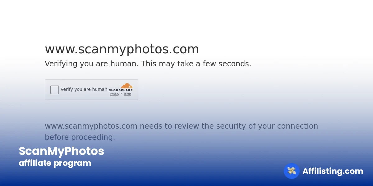 ScanMyPhotos affiliate program