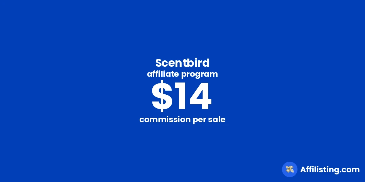 Scentbird affiliate program