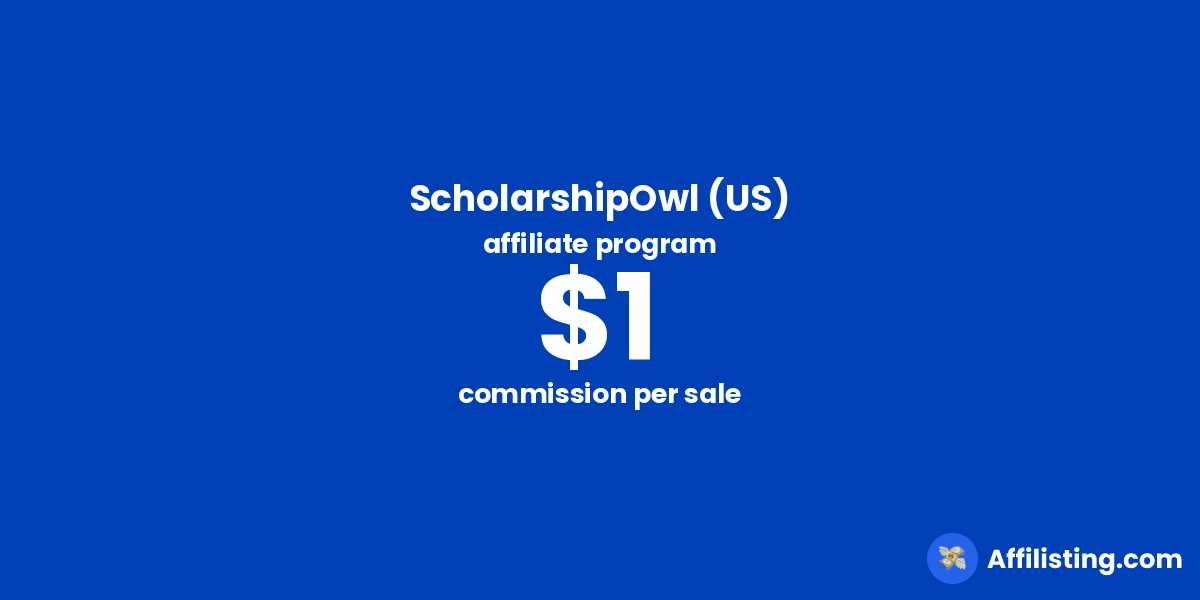 ScholarshipOwl (US) affiliate program