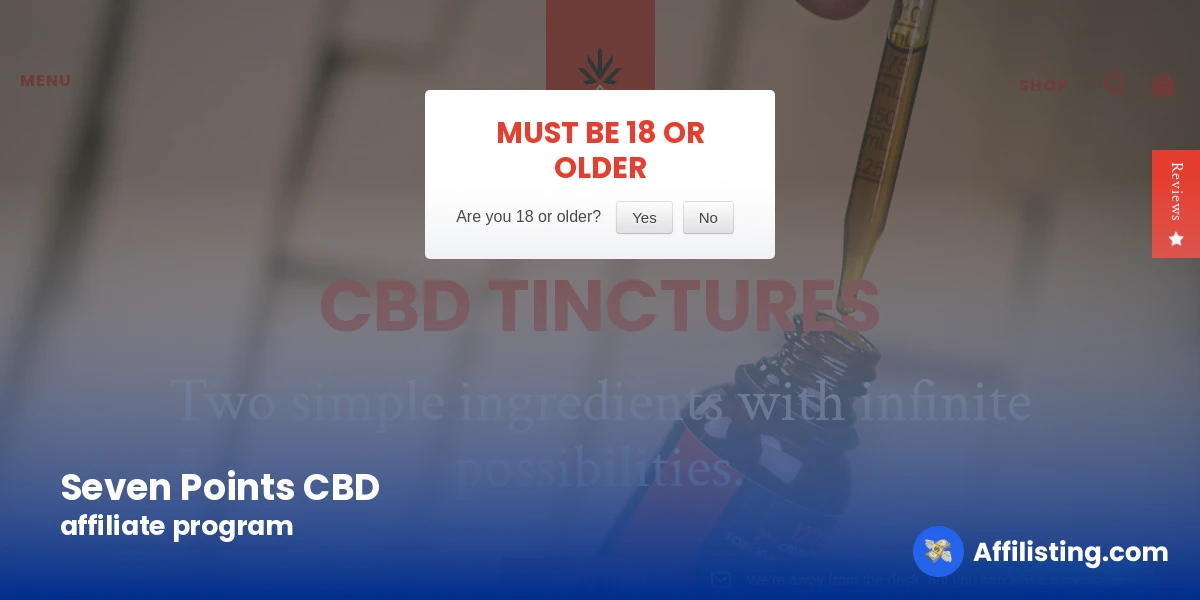 Seven Points CBD affiliate program