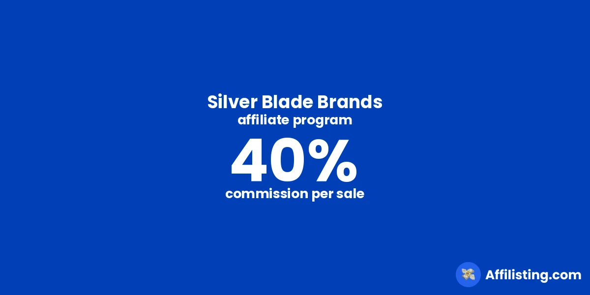 Silver Blade Brands affiliate program