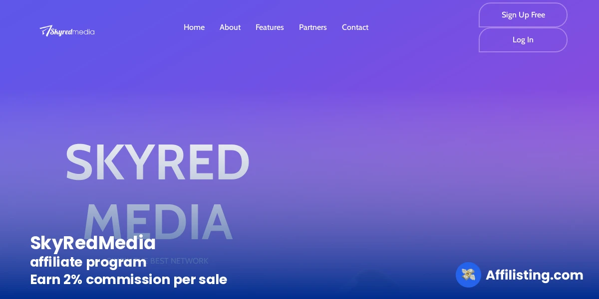 SkyRedMedia affiliate program