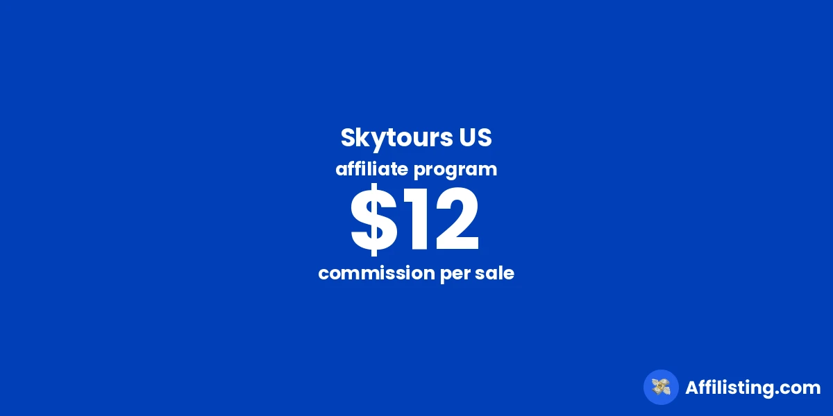 Skytours US affiliate program