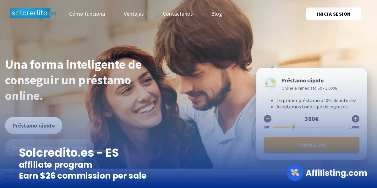 Solcredito.es - ES affiliate program