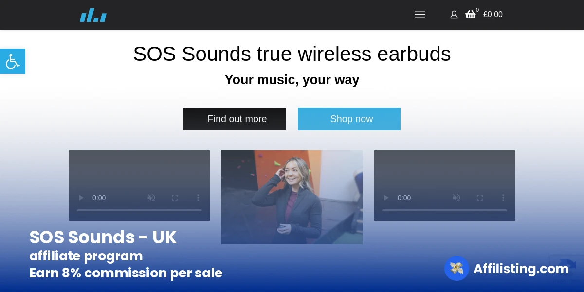 SOS Sounds - UK affiliate program