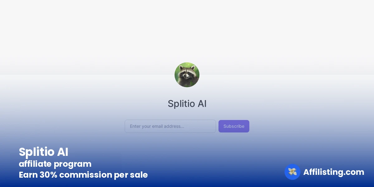 Splitio AI affiliate program
