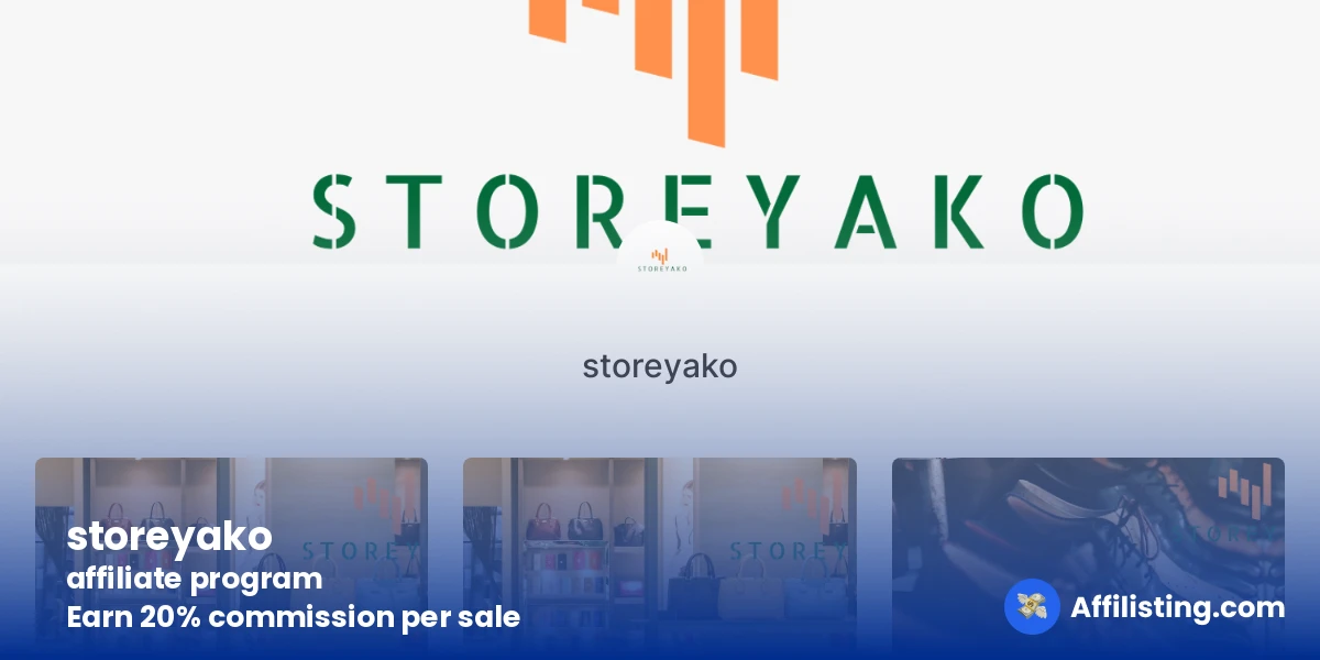 storeyako affiliate program
