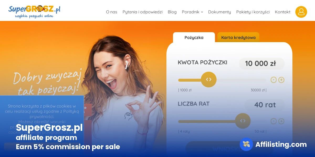 SuperGrosz.pl affiliate program