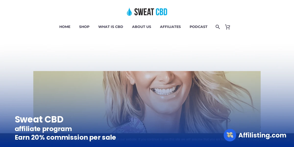 Sweat CBD affiliate program