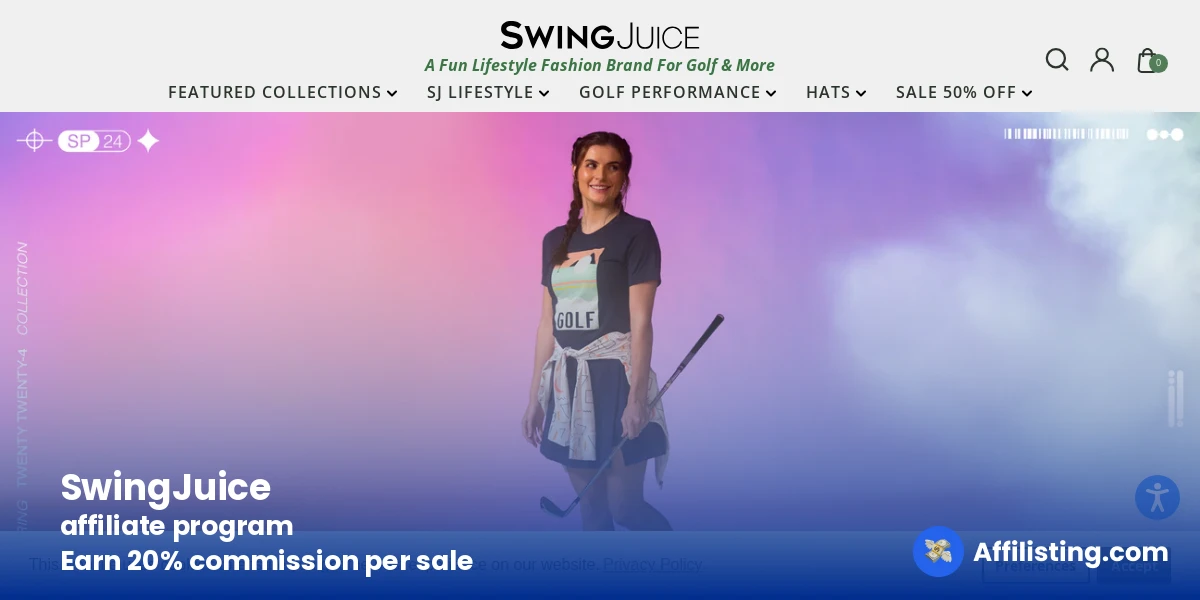 SwingJuice affiliate program