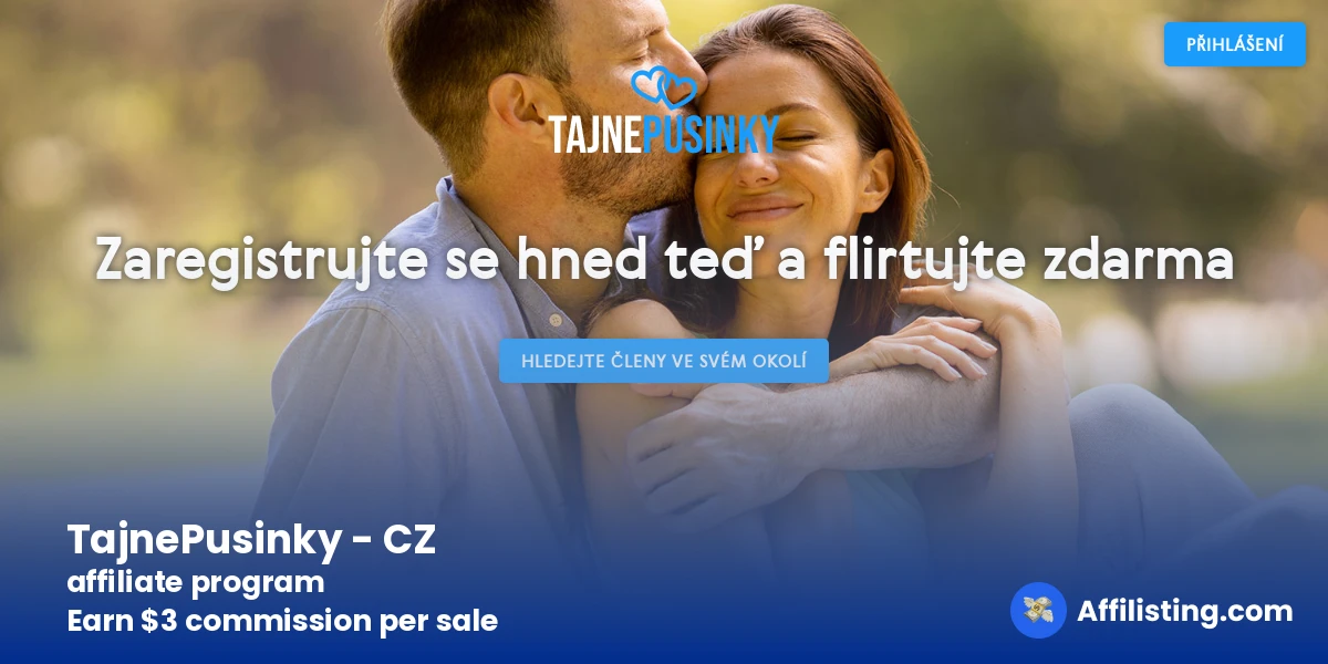 TajnePusinky - CZ affiliate program