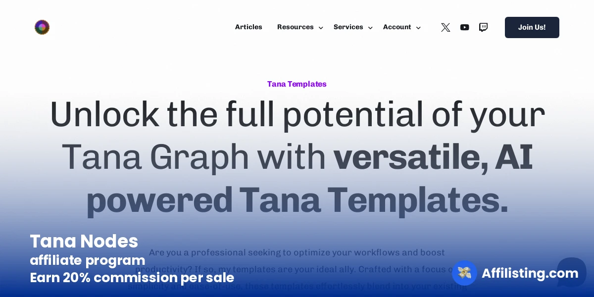 Tana Nodes affiliate program