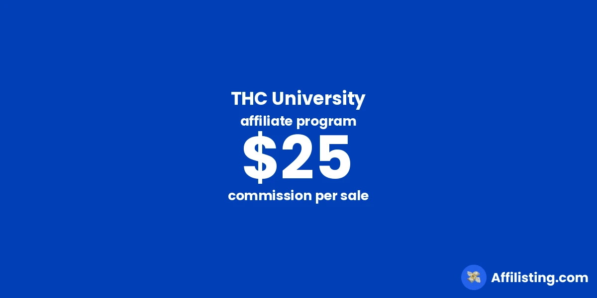 THC University affiliate program